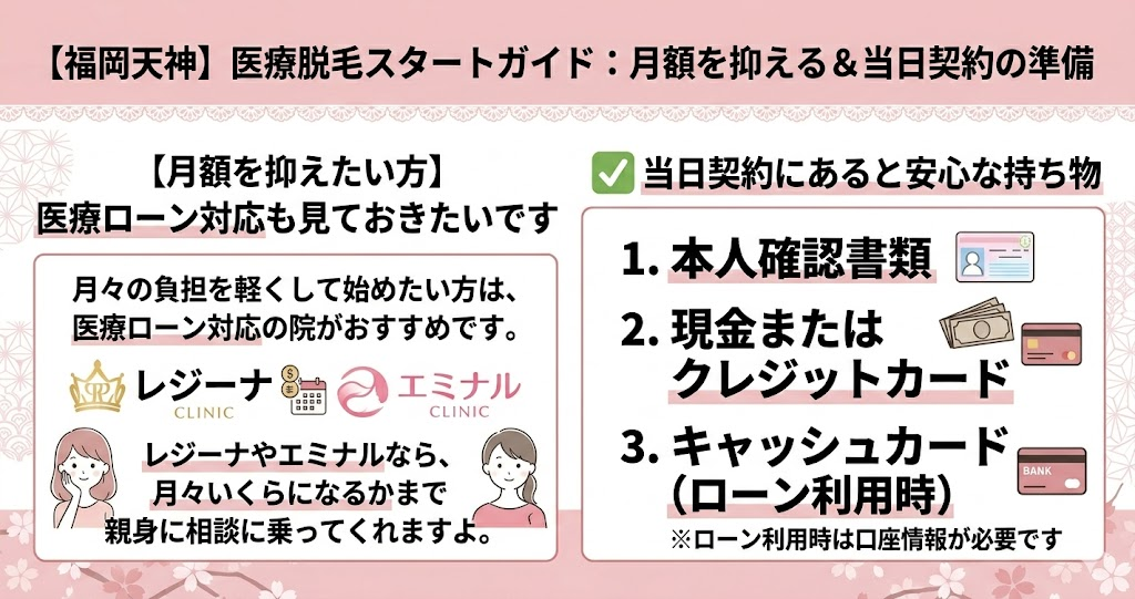 【月額を抑えたい方】医療ローン対応も見ておきたいです